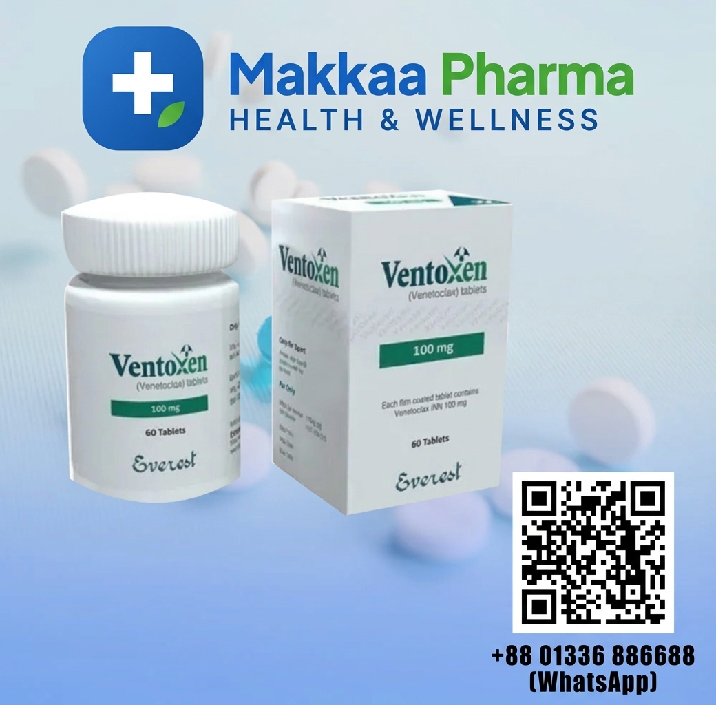 Ventoxen 100 mg (Venetoclax) Tablets from Makkaa Pharma